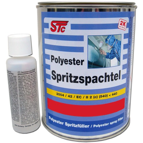 Stc spritzspachtel grau - 1,5,