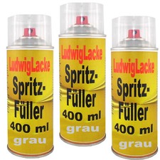 Spritzspachtel 3x 400ml Grau