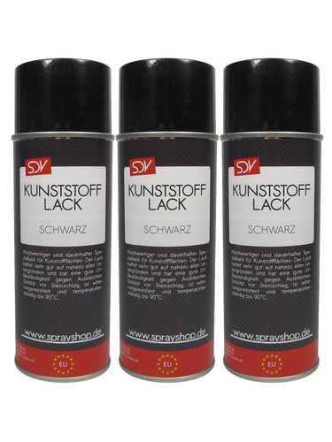 Kunststofflack spray schwarz - kunststofflack,