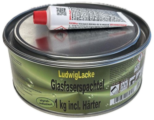 Glasfaserspachtel mit 20g - glasfaserspachtel,